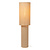 LUCIDE Lucide SALISBURY - Lámpara de pie - Ø 30 cm - 1xE27 - Natural - Essential