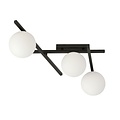 Emibig Emibig SMART 3 BLACK/OPAL - Moderne Deckenlampe für jeden Raum
