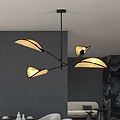 Emibig Emibig LOTUS 4 BLACK/RATTAN - Stijlvolle plafondlamp voor elke ruimte