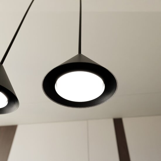 Emibig Emibig ELIT 3 BLACK - Minimalistische Pendelleuchte für jeden Raum