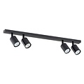 Emibig Emibig FLASH 4 BLACK - Minimalist ceiling lamp for any space