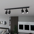 Emibig Emibig FLASH 4 BLACK - Minimalist ceiling lamp for any space