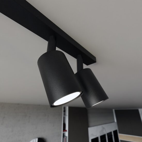 Emibig Emibig FLASH 4 BLACK - Minimalistische Deckenlampe für jeden Raum