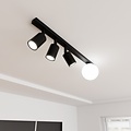 Emibig Emibig BASTER 4 BLACK - Lampe de plafond moderne pour tous les espaces