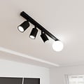 Emibig Emibig BASTER 4 BLACK - Modern ceiling lamp for any space