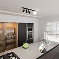Emibig Emibig BASTER 4 BLACK - Lámpara de techo moderna para cualquier espacio
