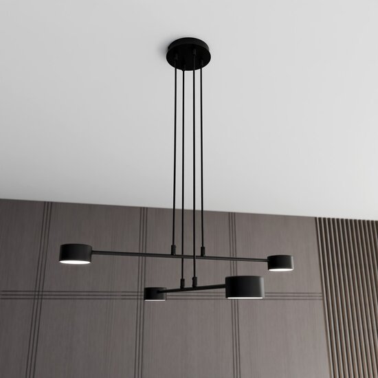 Emibig Emibig MODUS 4 BLACK - Skandinavische Pendelleuchte für jeden Raum