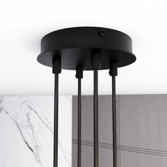 Emibig Emibig MODUS 4 BLACK - Skandinavische Pendelleuchte für jeden Raum
