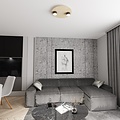 Emibig Emibig KAIRO 4 BL OPAL - Moderne plafondlamp voor sfeervolle verlichting