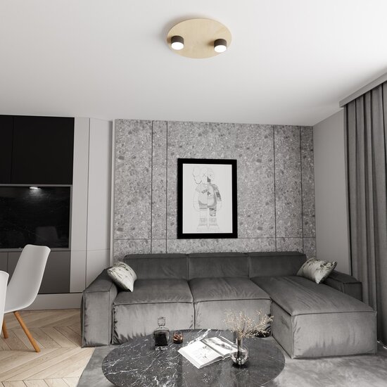Emibig Emibig KAIRO 4 BL OPAL - Moderne Deckenlampe für stilvolle Beleuchtung
