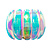 LUCIDE Lucide GLINSTAR - Wall Lamp - 1xE27 - Multicolor