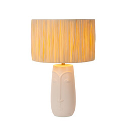 Lucide VISO - Table Lamp - Ø 36 cm - 1xE27 - White