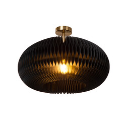 Lucide ARMONI - Ceiling Light - Ø 52 cm - 1xE27 - Black