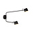 LUCIDE Lucide MILNE - Wandlamp - LED Dimb.