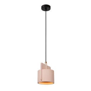 Lucide NINJA - Pendant Lamp - Ø 16 cm - 1xE27 - Pink