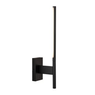 Lucide FINAN - Wandlamp - LED - 1x6W 2700K - Met USB oplaadpunt - Zwart