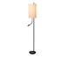 LUCIDE Lucide MAGIC - Floor Lamp - Ø 24 cm - 1xE27 - Black - Create a cozy ambiance in your home