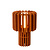 LUCIDE Lucide ROLLO - Table Lamp - 1xE27 - Terracotta
