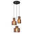 LUCIDE Lucide ROLLO - Pendelleuchte - 3xE27 - Taupe