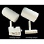 Fantasia Lithium railspot 3-fase, 12W LED, dimbaar, 2700K warmwit licht, 36° bundel, 720 lumen, wit, IP20