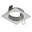 Fantasia Zoom Base opbouwspot, vierkante aluminium behuizing, 1x GU10 fitting, IP20, 95x95 mm, lichtbron niet inbegrepen