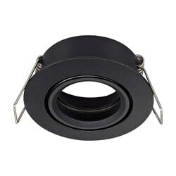 Saturn Mini Einbaustrahler schwenkbar MR11 schwarz Aluminium