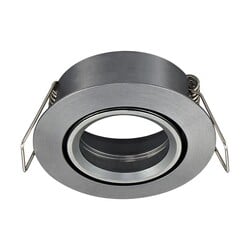 Saturn Mini inbouwspot kantelbaar staal grijs MR11