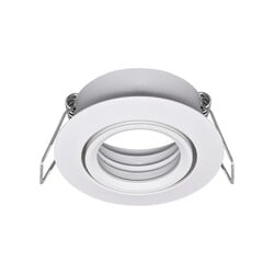 Saturn Mini recessed spotlight adjustable white MR11 (bulb excl.)