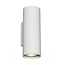 Fantasia Taboo wall light from the Deco collection, white aluminium, light up and down, dimmable, 2x GU10 (bulb excl.), IP20