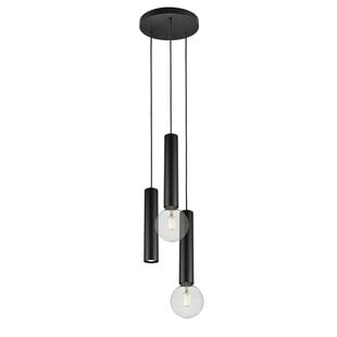Taboo Pendelleuchte 3-flammig schwarz Aluminium GU10/E27