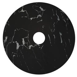 Lopal Mini-Scheibe Ø200mm schwarzer Marmor, Premium