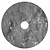 Fantasia Lopal mini disc lampenkap Ø200mm grijs marmer aluminium