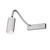 Fantasia Oryx applique murale flexible blanche, MR11, interrupteur