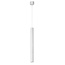 Fantasia Oryx hanglamp, ronde ring Ø600 mm, wit aluminium, MR11-fitting, dimbaar, hoogte verstelbaar tot 2140 mm, lichtbron niet inbegrepen