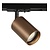 Fantasia Taboo 1-fase railspot GU10 zwart/geborsteld brons, excl. lamp