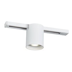 Babar foco de superficie redondo GU10 carril blanco