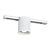 Fantasia Babar round surface-mounted spot GU10 track white aluminium