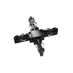 Micro Line X-Connector schwarz Aluminium Schienensystem