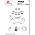 Homelighting Amaya SE LED 60 - Smart ceiling light for any space