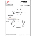 Homelighting Amaya SE LED 80 - Moderne plafondlamp voor sfeervolle verlichting