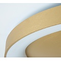 Homelighting Amaya SE LED 60 - Moderne Deckenlampe in gebürstetem Gold für stilvolle Beleuchtung