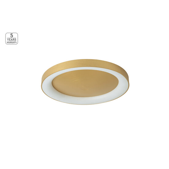 Homelighting Amaya SE LED 80 - Moderne Decken-LED in gebürstetem Gold