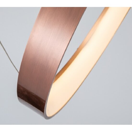 Homelighting Amaya SE LED 60 - Modern copper ceiling lamp for stylish lighting