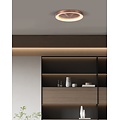 Homelighting Amaya SE LED 60 - Moderne koperen plafondlamp voor sfeervolle verlichting