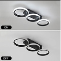 Homelighting Triplet SE LED 52 - Moderne plafondlamp met 3 lichtinstellingen