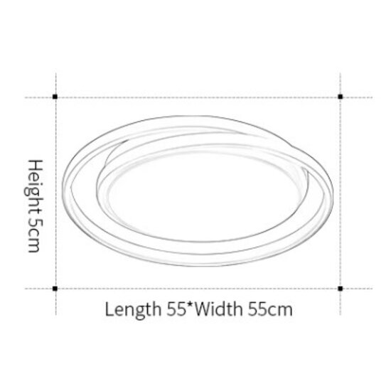 Homelighting Akie SE LED 48 - Illuminez votre espace avec style et fonctionnalité