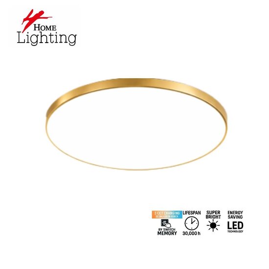 Homelighting Rondo SE LED 47 - Moderne plafondlamp met 3 lichtinstellingen
