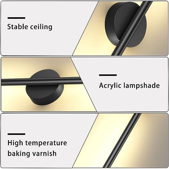 Homelighting Viola SE LED 60 - Moderne wandlamp met geheugenfunctie