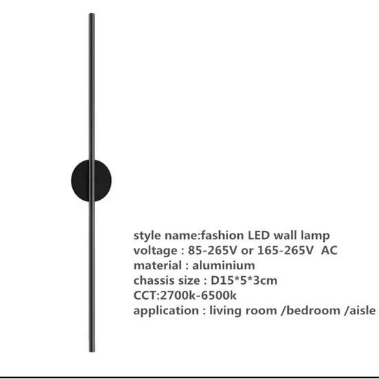 Homelighting Viola SE LED 80 - Modern wall lamp for stylish lighting