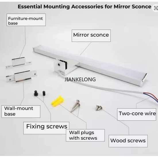 Homelighting Mulan SE-NK-60 - Modern wall lamp with versatile light settings